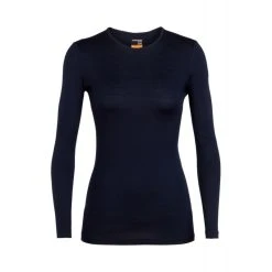 Meilleure affaire ???? Icebreaker 200 Oasis Long Sleeve Crewe - Sous-vêtement mérinos femme I Hardloop ???? -Icebreaker Shop icebreaker 200 oasis long sleeve crewe maillot femme midnight navy