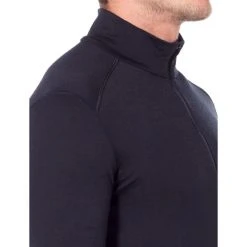 Sortie ???? Icebreaker 200 Oasis Long Sleeve Half Zip - Sous-vêtement mérinos homme I Hardloop ???? -Icebreaker Shop icebreaker 200 oasis long sleeve half zip maillot homme black 8