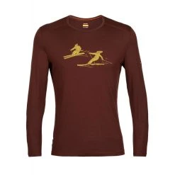 Top 10 ???? Icebreaker 200 Oasis LS Crewe Last Run - Sous-vêtement mérinos homme ???? -Icebreaker Shop icebreaker 200 oasis ls crewe last run sous vetement merinos homme espresso