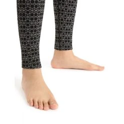 Vente flash ???? Icebreaker 250 Vertex Leggings Alpine Geo - Sous-vêtement mérinos femme ???? -Icebreaker Shop icebreaker 250 vertex leggings alpine geo sous vetement merinos femme black snow j 4