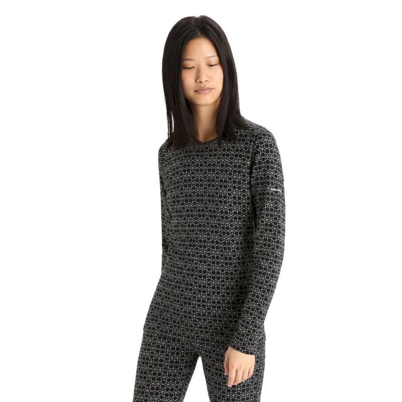 Vente flash ⌛ Icebreaker 250 Vertex LS Crewe Alpine Geo - Sous-vêtement mérinos femme ???? 4 Vente flash ⌛ Icebreaker 250 Vertex LS Crewe Alpine Geo - Sous-vêtement mérinos femme ???? – Image 2