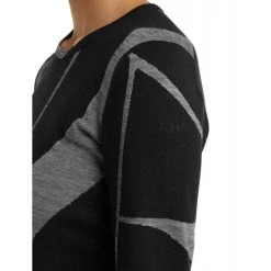 Promo ???? Icebreaker 250 Vertex LS Crewe Landscapes - Sous-vêtement mérinos femme I Hardloop ✔️ 16 Promo ???? Icebreaker 250 Vertex LS Crewe Landscapes - Sous-vêtement mérinos femme I Hardloop ✔️ -Icebreaker Shop icebreaker 250 vertex ls crewe landscapes maillot femme black 5