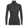 Acheter ???? Icebreaker 250 Vertex LS Half Zip Alpine Geo - Sous-vêtement mérinos femme ????