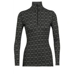 Acheter ???? Icebreaker 250 Vertex LS Half Zip Alpine Geo - Sous-vêtement mérinos femme ????