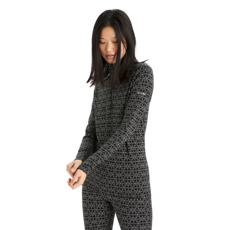 Acheter ???? Icebreaker 250 Vertex LS Half Zip Alpine Geo - Sous-vêtement mérinos femme ???? 7 Acheter ???? Icebreaker 250 Vertex LS Half Zip Alpine Geo - Sous-vêtement mérinos femme ???? – Image 5