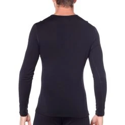 Meilleur prix ???? Icebreaker 260 Tech Long Sleeve Crewe - Sous-vêtement mérinos homme I Hardloop ???? -Icebreaker Shop icebreaker 260 tech long sleeve crewe sous vetement merinos homme black 2