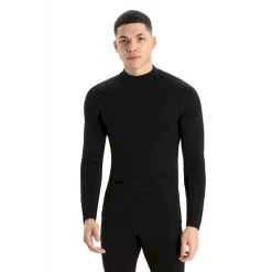 Promo ???? Icebreaker 260 Tech LS Turtleneck - Sous-vêtement mérinos homme ✨