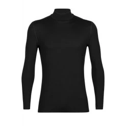 Promo ???? Icebreaker 260 Tech LS Turtleneck - Sous-vêtement mérinos homme ✨ -Icebreaker Shop icebreaker 260 tech ls turtleneck sous vetement merinos homme black 7