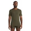 Offres ???? Icebreaker Anatomica Short Sleeve Crewe en Mérinos - T-shirt en laine mérinos homme I Hardloop ???? -Icebreaker Shop icebreaker anatomica short sleeve crewe en merinos t shirt homme loden