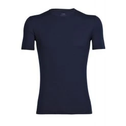Offres ???? Icebreaker Anatomica Short Sleeve Crewe en Mérinos - T-shirt en laine mérinos homme I Hardloop ???? -Icebreaker Shop icebreaker anatomica short sleeve crewe en merinos t shirt homme midnight navy