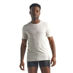 Offres ???? Icebreaker Anatomica Short Sleeve Crewe en Mérinos - T-shirt en laine mérinos homme I Hardloop ???? -Icebreaker Shop icebreaker anatomica short sleeve crewe en merinos t shirt homme snow