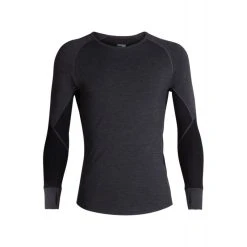 Nouveau ⭐ Icebreaker Bodyfitzone 260 Zone Long Sleeve Crewe - Sous-vêtement mérinos homme I Hardloop ????