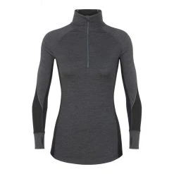 Grosses soldes ???? Icebreaker Bodyfitzone 260 Zone Long Sleeve Half Zip - Sous-vêtement mérinos femme I Hardloop ????