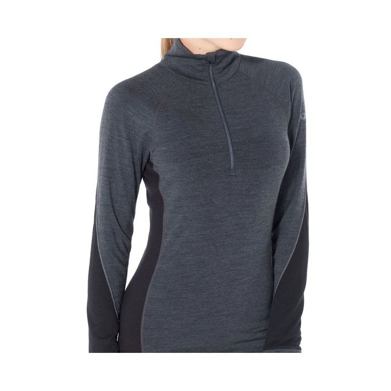 Grosses soldes ???? Icebreaker Bodyfitzone 260 Zone Long Sleeve Half Zip - Sous-vêtement mérinos femme I Hardloop ???? 7 Grosses soldes ???? Icebreaker Bodyfitzone 260 Zone Long Sleeve Half Zip - Sous-vêtement mérinos femme I Hardloop ???? – Image 5