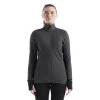 Offres ???? Icebreaker Descender LS Zip - Polaire en laine mérinos femme I Hardloop ???? -Icebreaker Shop icebreaker descender ls zip polaire femme jet heather black