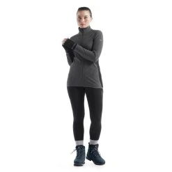 Offres ???? Icebreaker Descender LS Zip - Polaire en laine mérinos femme I Hardloop ???? 16 Offres ???? Icebreaker Descender LS Zip - Polaire en laine mérinos femme I Hardloop ???? -Icebreaker Shop icebreaker descender ls zip polaire femme jet heather black 6