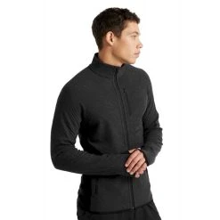 Offres ???? Icebreaker Descender LS Zip - Polaire en laine mérinos homme I Hardloop ???? -Icebreaker Shop icebreaker descender ls zip polaire homme jet heather black 11