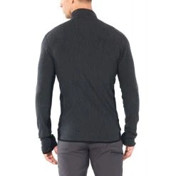 Offres ???? Icebreaker Descender LS Zip - Polaire en laine mérinos homme I Hardloop ???? -Icebreaker Shop icebreaker descender ls zip polaire homme jet heather black 27