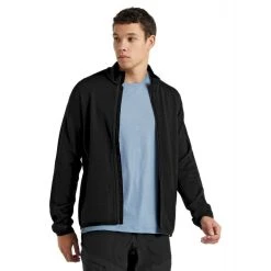 Meilleur prix ???? Icebreaker Elemental LS Zip - Polaire en laine mérinos homme I Hardloop ???? -Icebreaker Shop icebreaker elemental ls zip polaire en laine merinos homme black 4