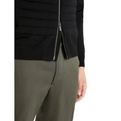 Acheter ???? Icebreaker ICL ZoneKnit Insulated Knit Bomber - Sweatshirt en laine mérinos homme ???? -Icebreaker Shop icebreaker icl zoneknit insulated knit bomber sweatshirt en laine merinos homme black 5