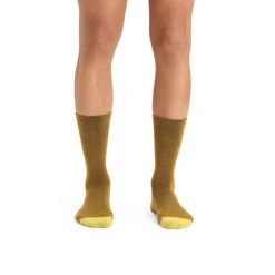 Meilleur prix ⌛ Icebreaker Lifestyle Light Crew - Chaussettes en laine mérinos homme I Hardloop ???? -Icebreaker Shop icebreaker lifestyle light crew chaussettes homme clove silent gold 2