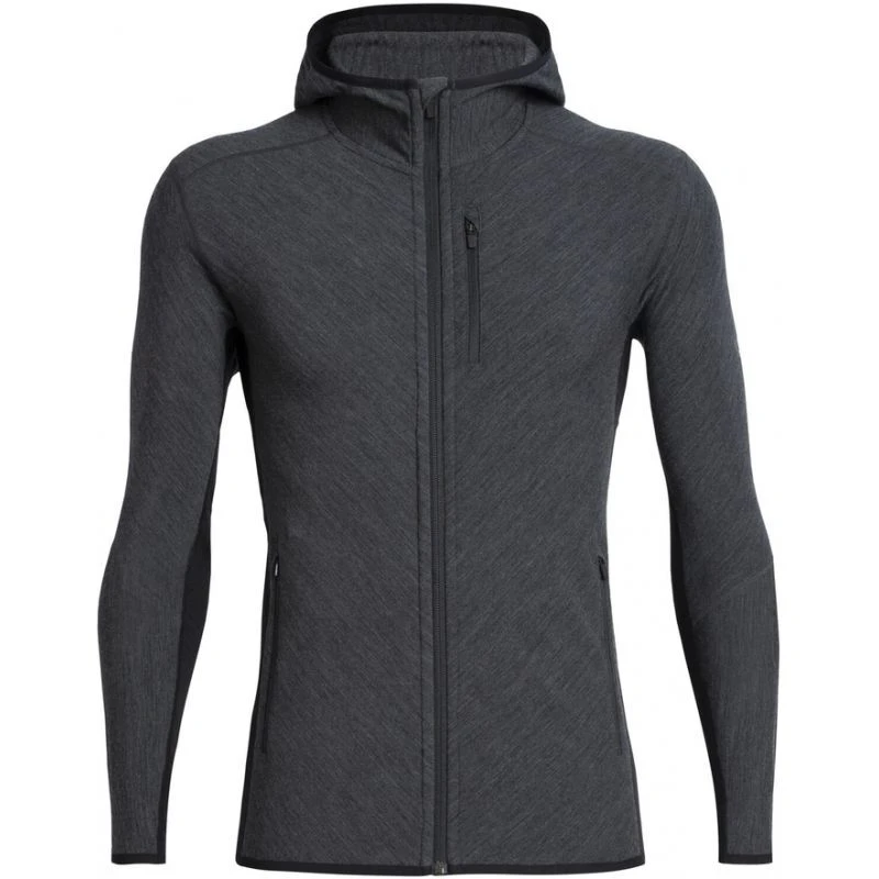 Bon marché ???? Icebreaker Mens Elemental LS Zip Hood - Polaire en laine mérinos homme I Hardloop ⌛ 3 Bon marché ???? Icebreaker Mens Elemental LS Zip Hood - Polaire en laine mérinos homme I Hardloop ⌛