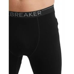 Acheter ???? Icebreaker Merino Leggings - Sous-vêtement mérinos homme I Hardloop ???? -Icebreaker Shop icebreaker merino leggings sous vetement merinos homme black 4