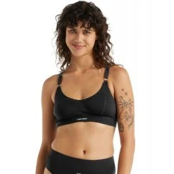 Promo ???? Icebreaker Queens Clasp Bra - Brassière de sport femme ????