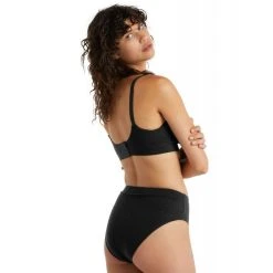De gros ???? Icebreaker Queens High Cut Brief - Sous-vêtement mérinos femme I Hardloop ???? -Icebreaker Shop icebreaker queens high cut brief sous vetement merinos femme black 3