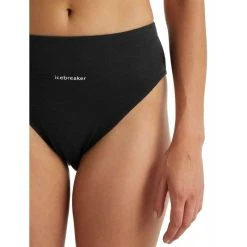 De gros ???? Icebreaker Queens High Cut Brief - Sous-vêtement mérinos femme I Hardloop ???? -Icebreaker Shop icebreaker queens high cut brief sous vetement merinos femme black 6