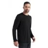 Budget ⭐ Icebreaker Sphere II LS Tee - T-shirt en laine mérinos homme I Hardloop ???? -Icebreaker Shop icebreaker sphere ii ls tee t shirt homme black