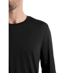 Budget ⭐ Icebreaker Sphere II LS Tee - T-shirt en laine mérinos homme I Hardloop ???? -Icebreaker Shop icebreaker sphere ii ls tee t shirt homme black 2