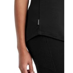 Meilleure vente ???? Icebreaker Sphere II Tank - Débardeur femme ???? -Icebreaker Shop icebreaker sphere ii tank debardeur femme black 3