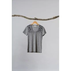 Icebreaker Shop -Icebreaker Shop icebreaker tech lite ii ss scoop tee migration t shirt en laine merinos femme gritstone hthr 1