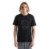 Le moins cher ✨ Icebreaker Tech Lite II SS Tee Canopy Camper - T-shirt en laine mérinos homme I Hardloop ???? -Icebreaker Shop icebreaker tech lite ii ss tee canopy camper t shirt homme black