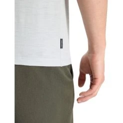 Coupon ???? Icebreaker Tech Lite II SS Tee Ski Stripes - T-shirt en laine mérinos homme ???? -Icebreaker Shop icebreaker tech lite ii ss tee ski stripes t shirt en laine merinos homme ether 3