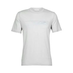 Coupon ???? Icebreaker Tech Lite II SS Tee Ski Stripes - T-shirt en laine mérinos homme ???? -Icebreaker Shop icebreaker tech lite ii ss tee ski stripes t shirt en laine merinos homme ether 4