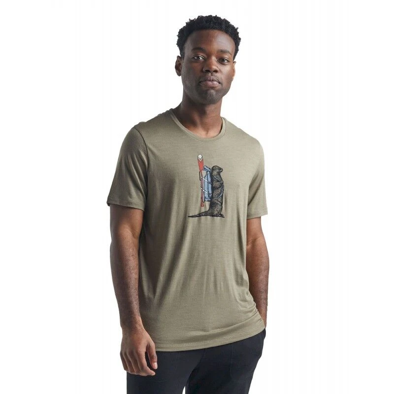 Promo ✨ Icebreaker Tech Lite Short Sleeve Crewe Otter Paddle - T-shirt en laine mérinos homme I Hardloop ???? 9 Promo ✨ Icebreaker Tech Lite Short Sleeve Crewe Otter Paddle - T-shirt en laine mérinos homme I Hardloop ???? – Image 7