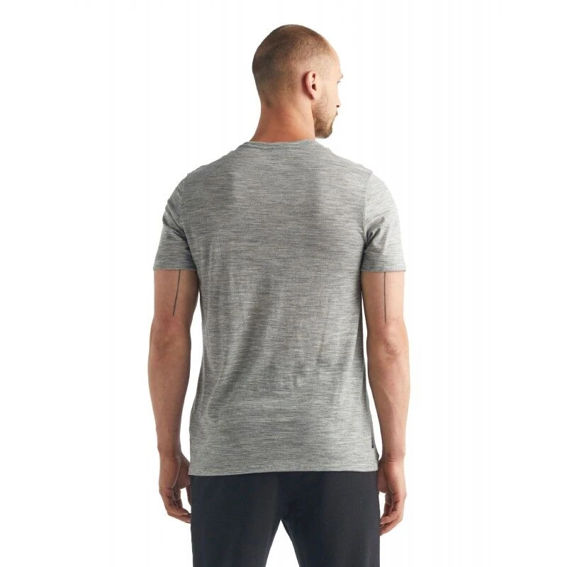 Promo ✨ Icebreaker Tech Lite Short Sleeve Crewe Otter Paddle - T-shirt en laine mérinos homme I Hardloop ???? 5 Promo ✨ Icebreaker Tech Lite Short Sleeve Crewe Otter Paddle - T-shirt en laine mérinos homme I Hardloop ???? – Image 3