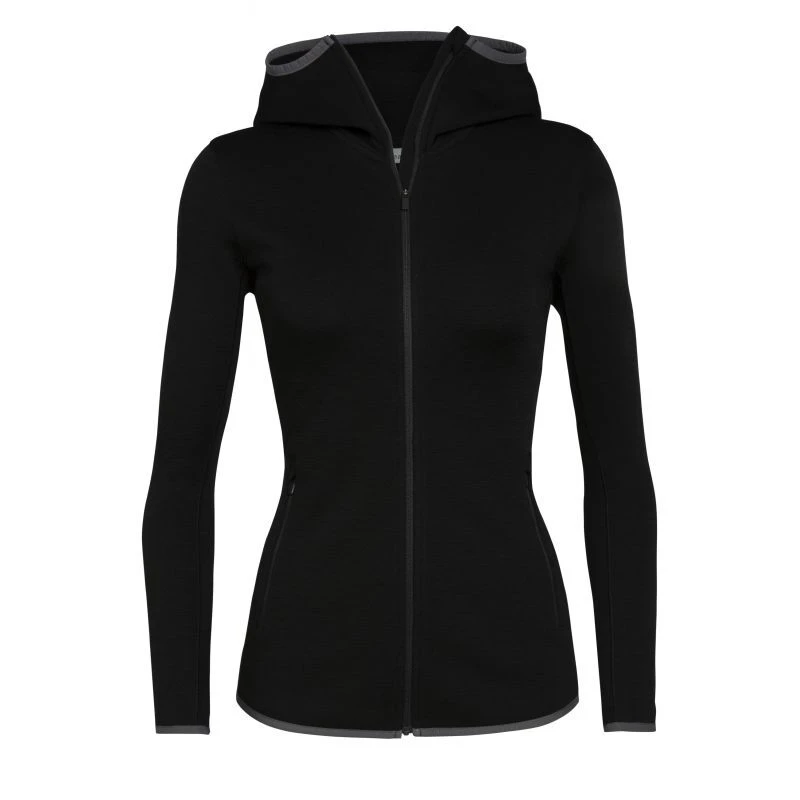 Meilleur prix ???? Icebreaker Wmns Elemental LS Zip Hood - Polaire en laine mérinos femme I Hardloop ???? 3 Meilleur prix ???? Icebreaker Wmns Elemental LS Zip Hood - Polaire en laine mérinos femme I Hardloop ????