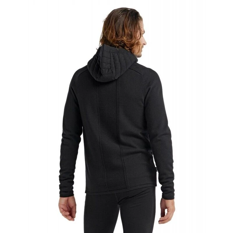 Meilleure vente ???? Icebreaker ZoneKnit Insulated LS Zip Hoodie - Polaire en laine mérinos homme I Hardloop ⭐ 4 Meilleure vente ???? Icebreaker ZoneKnit Insulated LS Zip Hoodie - Polaire en laine mérinos homme I Hardloop ⭐ – Image 2