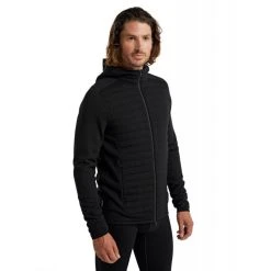 Meilleure vente ???? Icebreaker ZoneKnit Insulated LS Zip Hoodie - Polaire en laine mérinos homme I Hardloop ⭐ 16 Meilleure vente ???? Icebreaker ZoneKnit Insulated LS Zip Hoodie - Polaire en laine mérinos homme I Hardloop ⭐ -Icebreaker Shop icebreaker zoneknit insulated ls zip hoodie polaire en laine merinos homme black 2