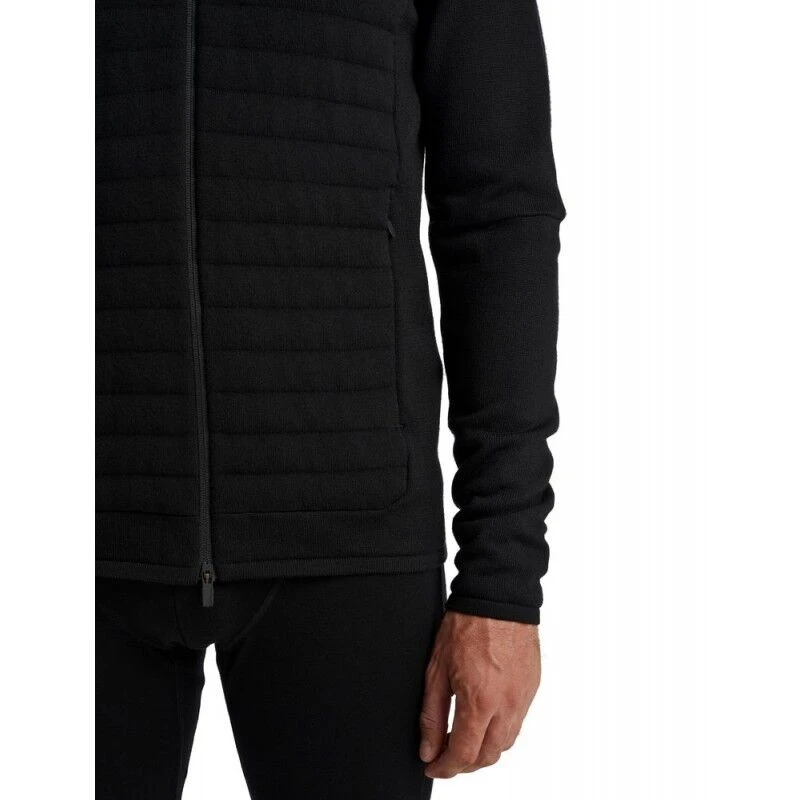 Meilleure vente ???? Icebreaker ZoneKnit Insulated LS Zip Hoodie - Polaire en laine mérinos homme I Hardloop ⭐ 10 Meilleure vente ???? Icebreaker ZoneKnit Insulated LS Zip Hoodie - Polaire en laine mérinos homme I Hardloop ⭐ – Image 8