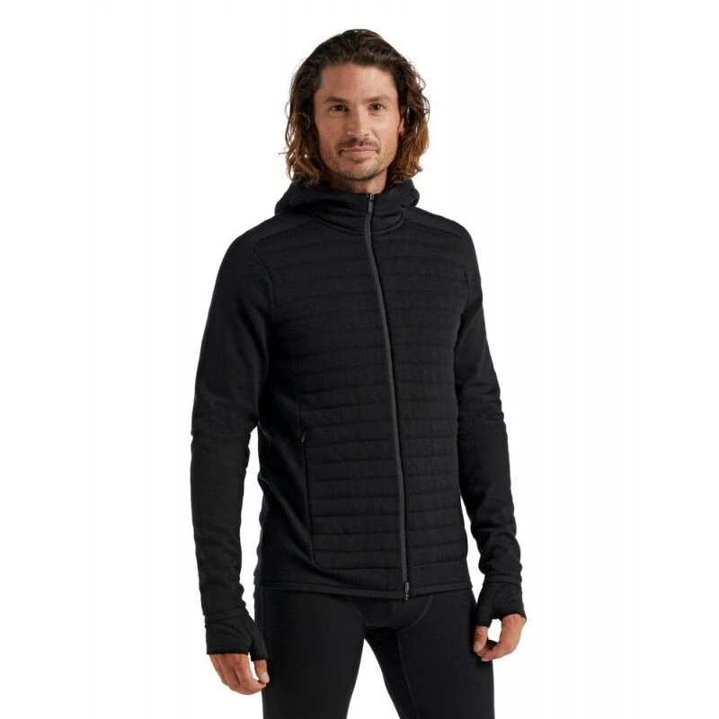 Meilleure vente ???? Icebreaker ZoneKnit Insulated LS Zip Hoodie - Polaire en laine mérinos homme I Hardloop ⭐ 3 Meilleure vente ???? Icebreaker ZoneKnit Insulated LS Zip Hoodie - Polaire en laine mérinos homme I Hardloop ⭐