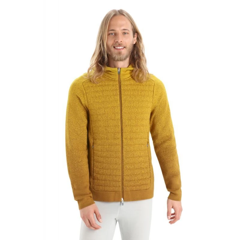 Coupon ???? Icebreaker ZoneKnit Insulated LS Zip Hoodie - Sweatshirt en laine mérinos homme ???? 4 Coupon ???? Icebreaker ZoneKnit Insulated LS Zip Hoodie - Sweatshirt en laine mérinos homme ???? – Image 2