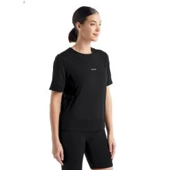 Meilleur prix ⌛ Icebreaker ZoneKnit SS Tee - T-shirt en laine mérinos femme I Hardloop ✨